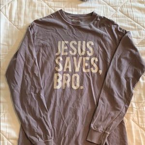 Jesus saves bro shirt